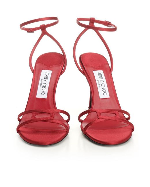 Jimmy Choo Pink Leo 100 Sandals