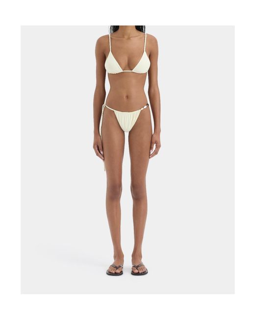 Sir White Reversible Bikini Bottoms