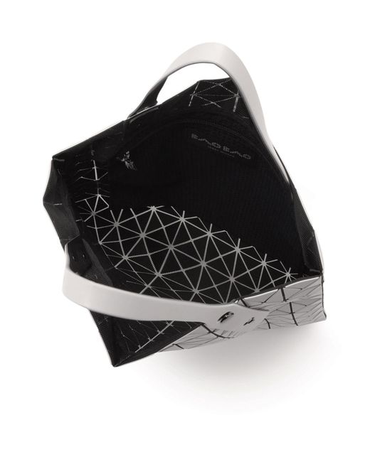 Issey Miyake White Prism Matte Tote Bag