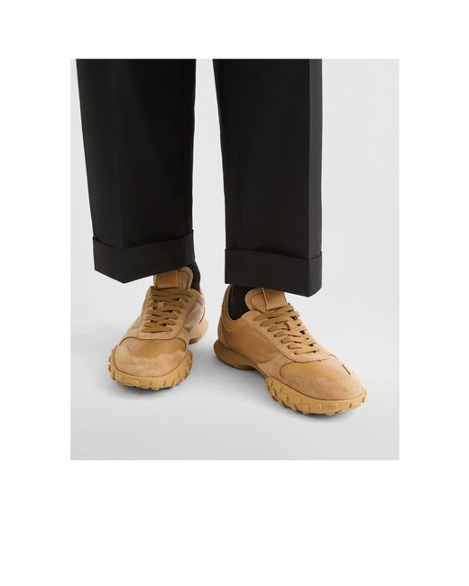 Jil Sander Brown Moon Sneaker for men