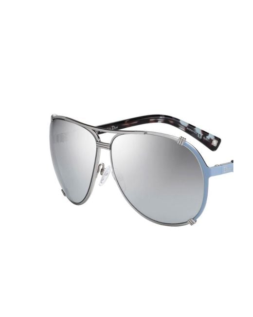 Dior Metallic Logo Sunglasses