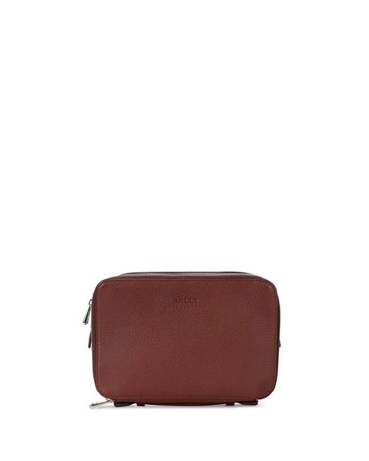 Bally Purple Logo Wallet for men