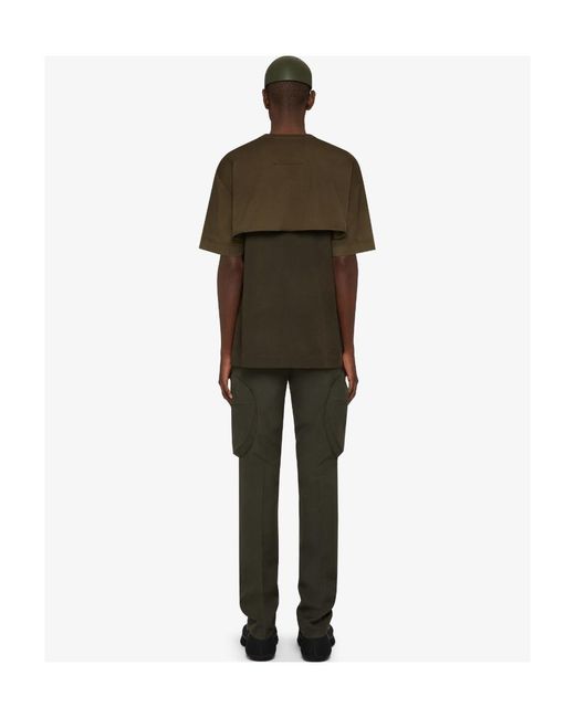 Givenchy Green Slim Fit Cargo Pants for men
