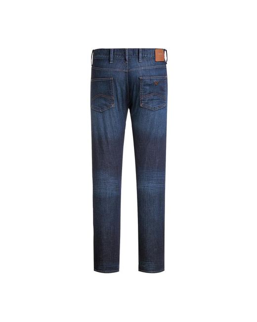 Armani Jeans Blue Vintage Casual Jeans for men