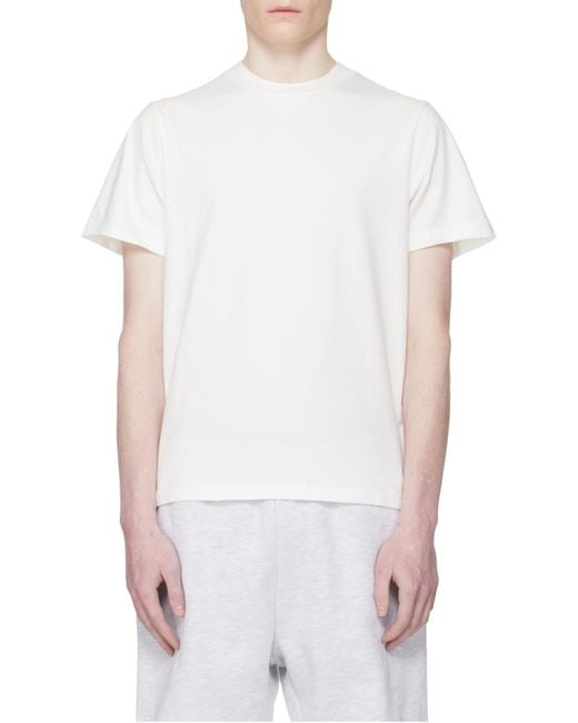 Entire studios White Crewneck T-Shirt for men