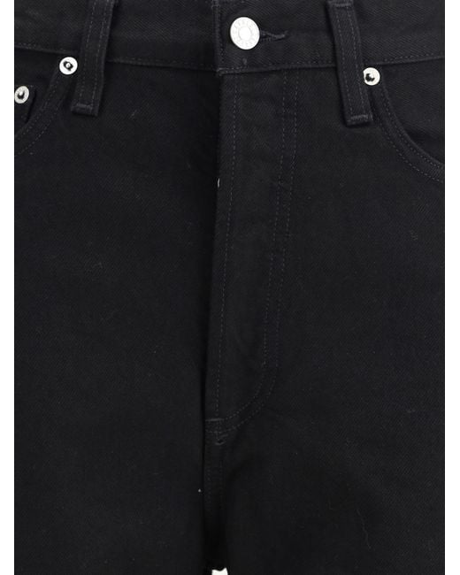 Agolde Blue Luna Pieced High-Waisted Jeans