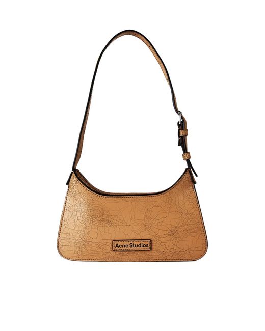 Acne White Platt Mirror Mini Bag