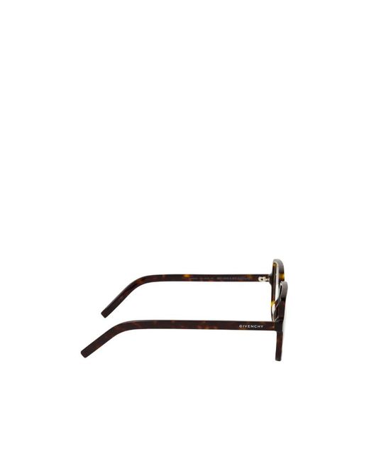 Givenchy White Eyewear Square Frame Glasses