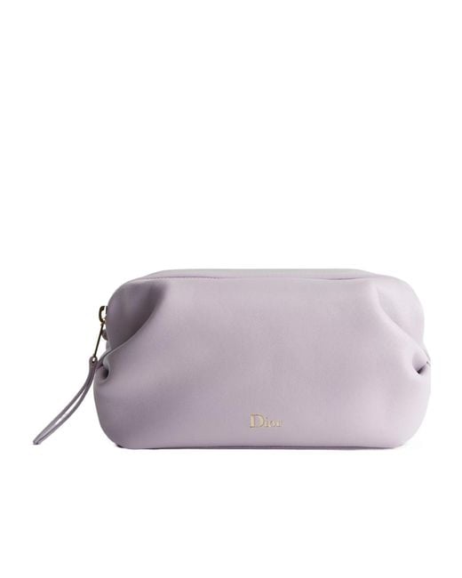 Dior Purple Bow Pouch