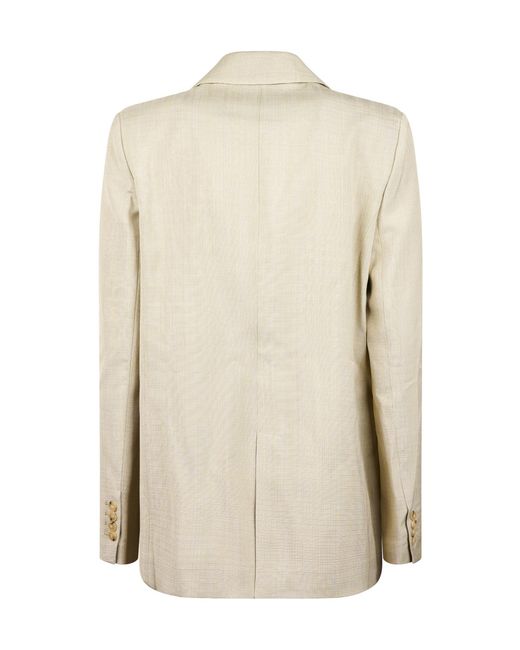 Forte_forte Natural Hopsack Viscose Jacket