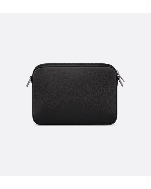 Dior Black Saddle Triple Pouch for men
