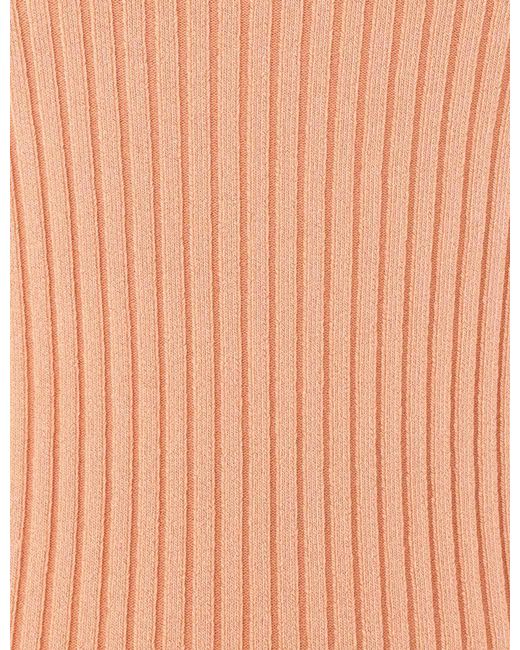 Zimmermann Pink Ribbed Tank Top