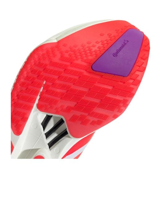 Adidas Pink Adizero Adios Pro 4 Sneakers for men