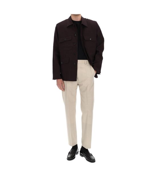 Paul Smith Brown Multi-Pocket Jacket for men