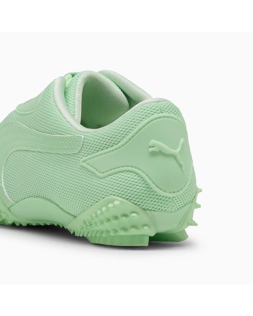 PUMA Green Mostro Ectasy Spiked-Sole Running Sneakers for men