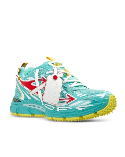 Off-White c/o Virgil Abloh Blue Ow Be Right Back Running Shoes