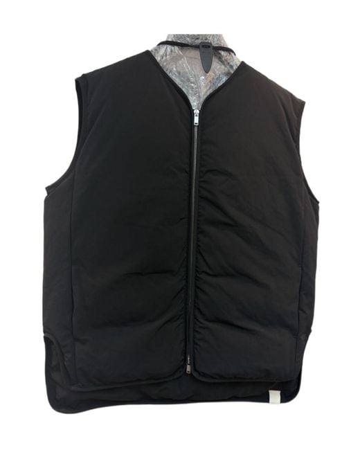 Jil Sander Black Sleeveless Vest