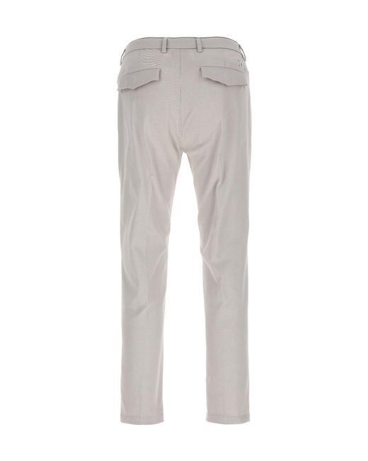 Department 5 Gray Straight Leg Prince Pants for men