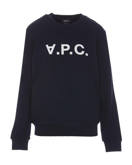 A.P.C. Blue Standard Grand Vpc Sweatshirt