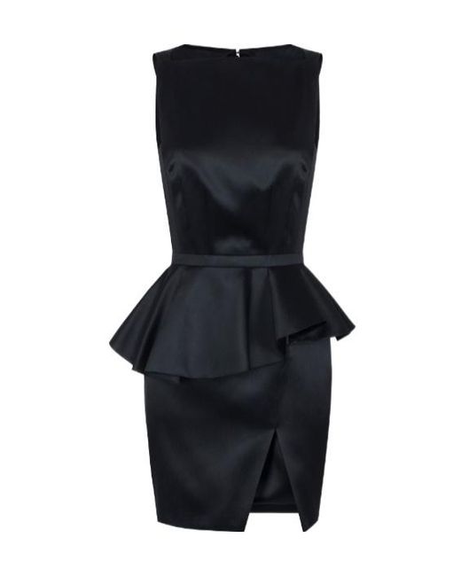 Elisabetta Franchi Black Mini Dress