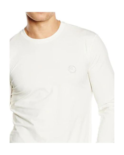 Armani Collezioni White Logo T-Shirt for men