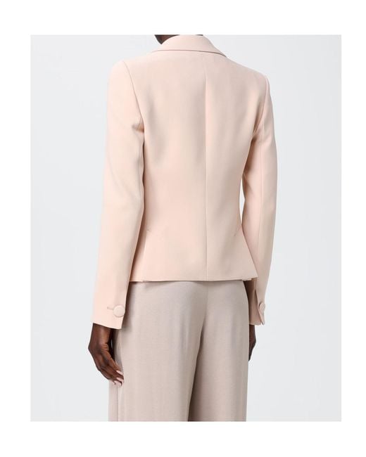 Emporio Armani Pink Long-Sleeve Blazer