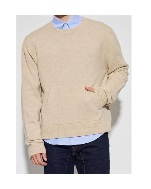 DSquared² Natural Long Sleeve Sweater for men
