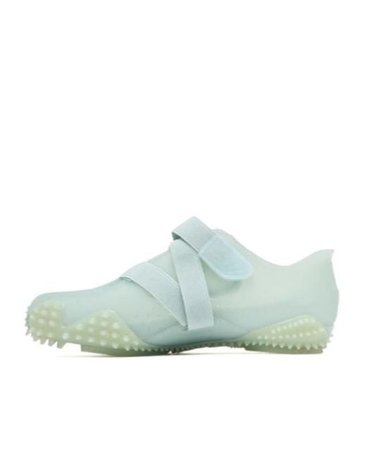 PUMA Green Round Toe Studded Sneakers