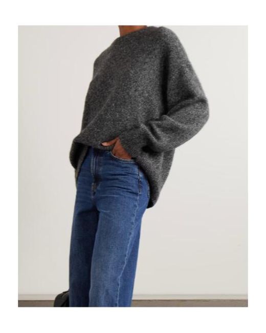 arch4 Gray Crew Neck Knitwear