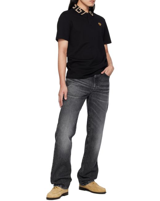 Versace Natural Suede Loafers for men