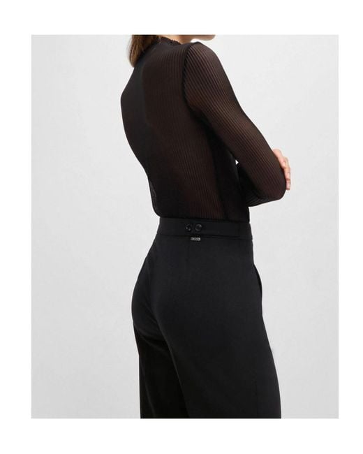 Boss Black Boss Talia Flared Long Trousers