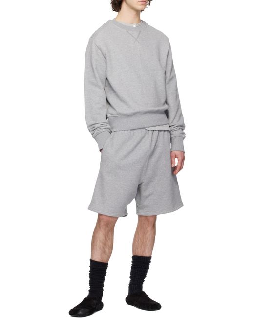 Entire studios Gray Crew Neck Sweatshirt for men