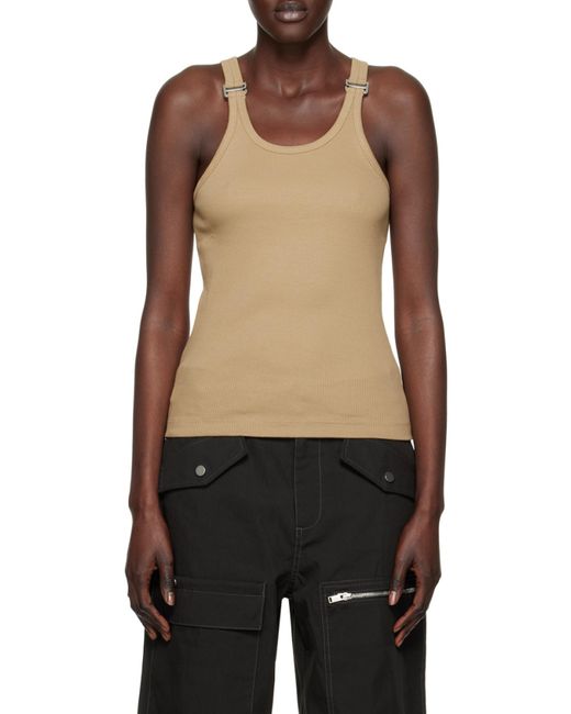 Dion Lee Multicolor E-Hook Ribbed Tank Top for men