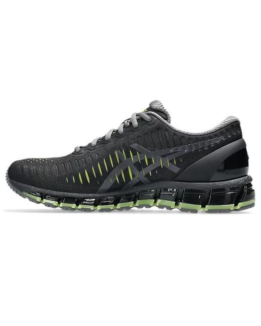 Asics Black Round-Toe Sneakers for men
