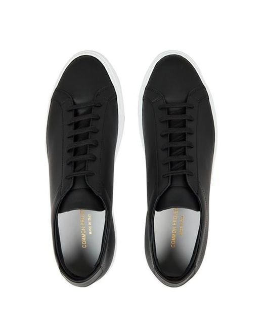 Common Projects Black Low-Cut Skate Shoes for men