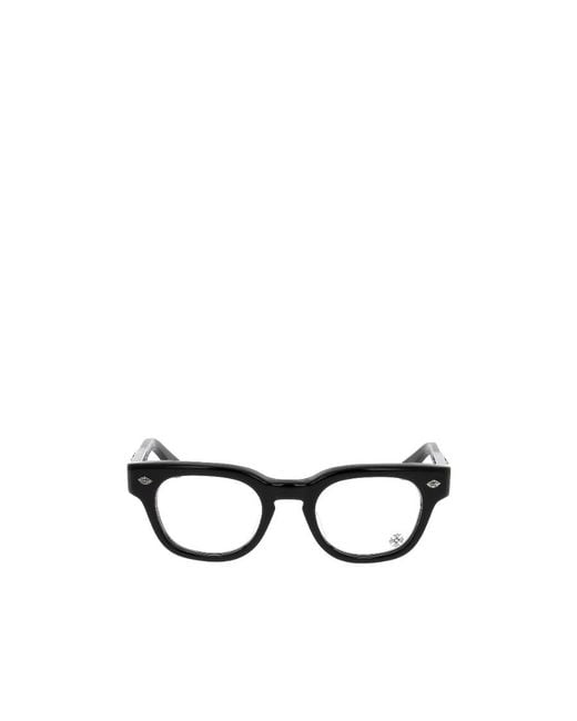 Chrome Hearts White Jenna Tail Yea Square Sunglasses for men