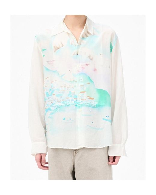 Our Legacy White Adorn Shirt for men