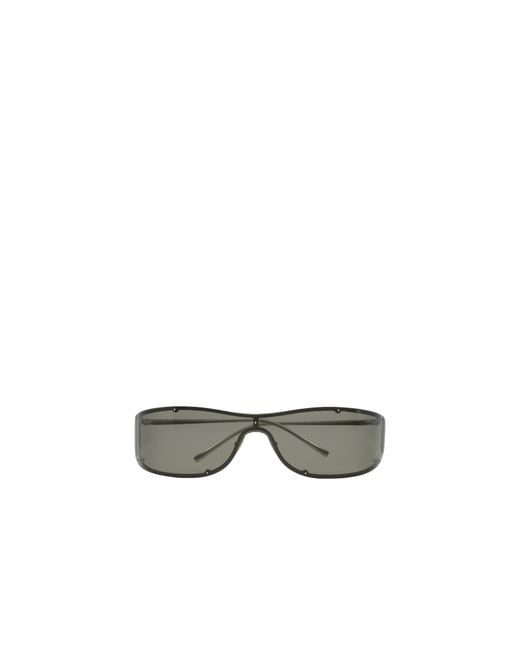 Saint Laurent Multicolor Eyewear Sl 807 Rimless Shield Sunglasses for men
