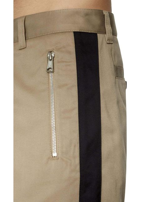 DIESEL Natural Logo Casual Pants for men