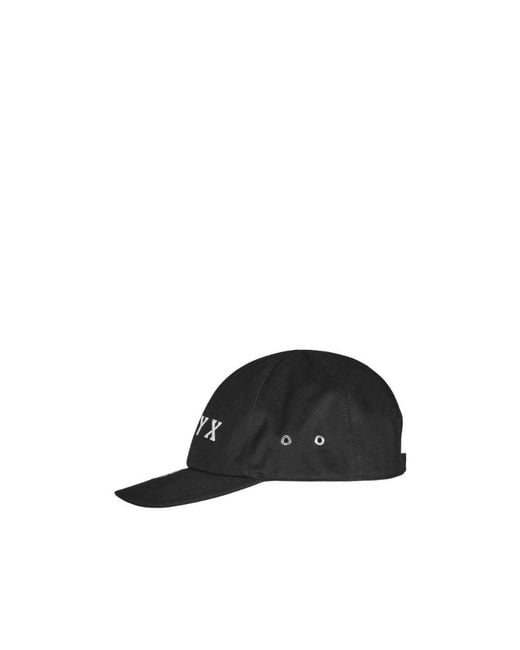 1017 ALYX 9SM Black 1017 9Sm Logo Embroidery Baseball Cap for men