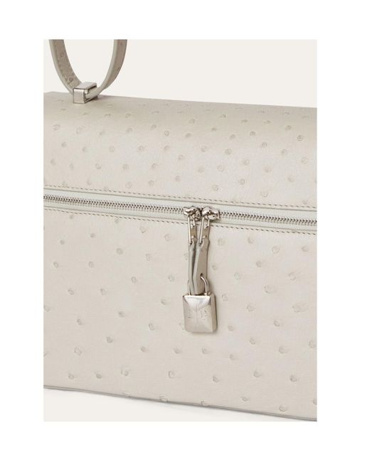 Loro Piana Multicolor Top Handle Shoulder Bag