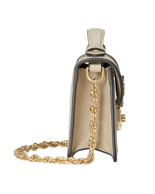 Gucci Metallic Ophidia Mini Top Handle Bag