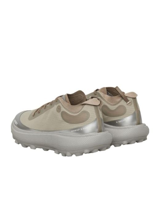 Satisfy Gray The Rocker Lace-Up Sneakers for men