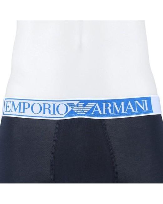 Emporio Armani Blue Logo Underwear for men