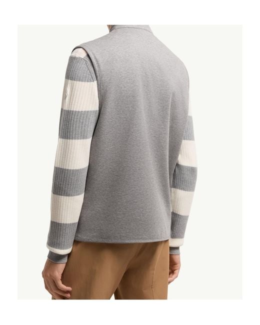 Moncler Gray Catoctin Vest for men