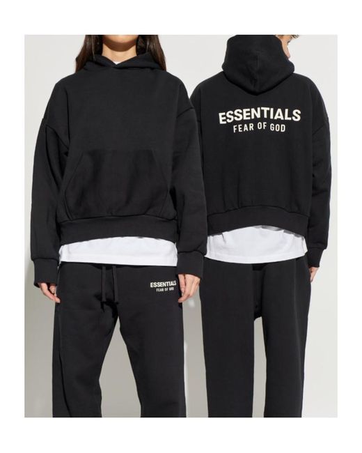 Fear Of God Blue Jersey Hoodie for men