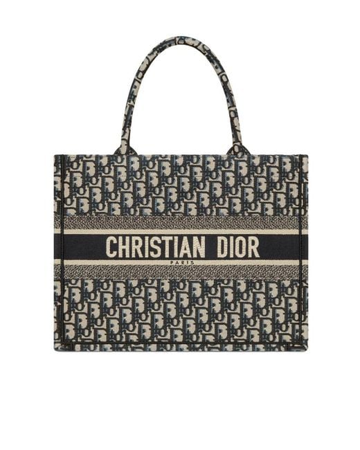 Dior Black Medium Book Tote