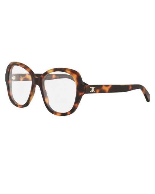 Céline White Full Frame Glasses for men