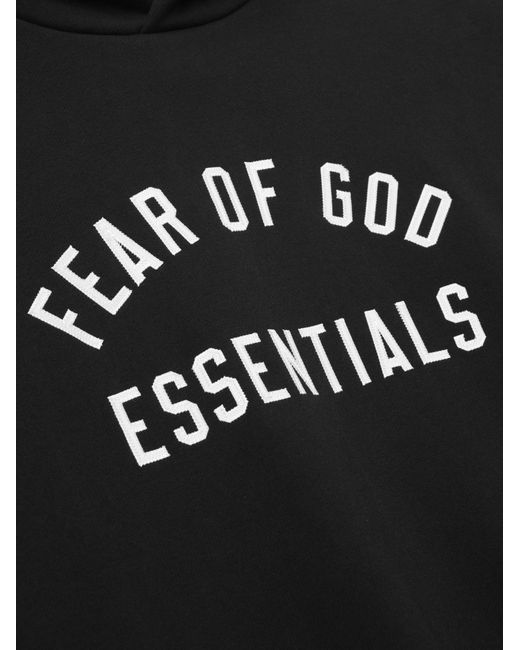 Fear Of God Black Hoodie for men