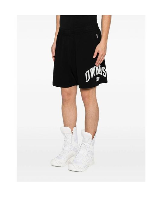 Represent Black Owners Logo-Print Shorts for men